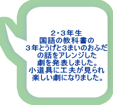 �Q�E�R�N�� ����̋��ȏ��� �R�N�Ƃ����ƂR�܂��̂��ӂ� �̘b���A�����W���� ���𔭕\���܂����B ������ɍH�v������� �y�������ɂȂ�܂����B